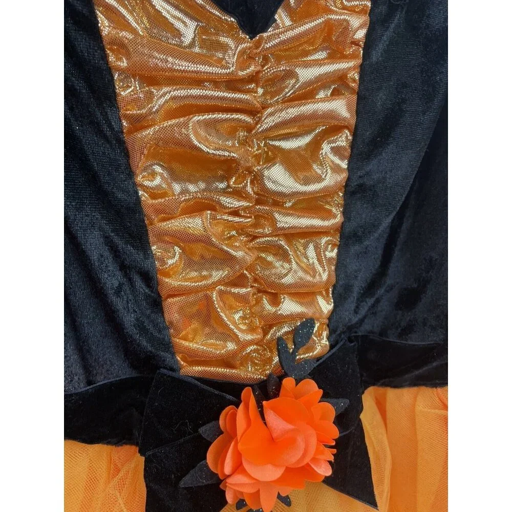HYDE & EEK Fancy Witch Halloween Kids Costume Size M(8)